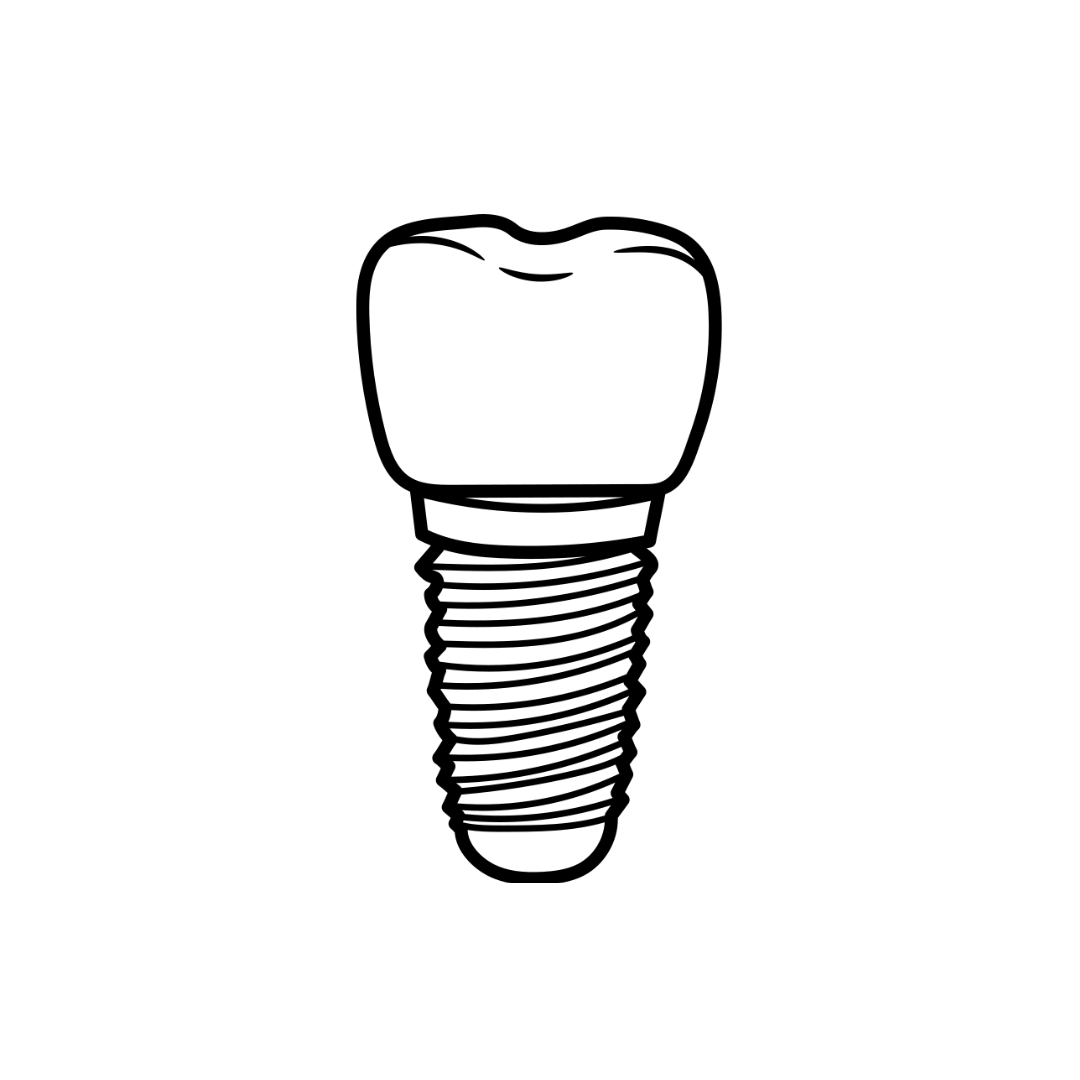 Dental Implant Icon